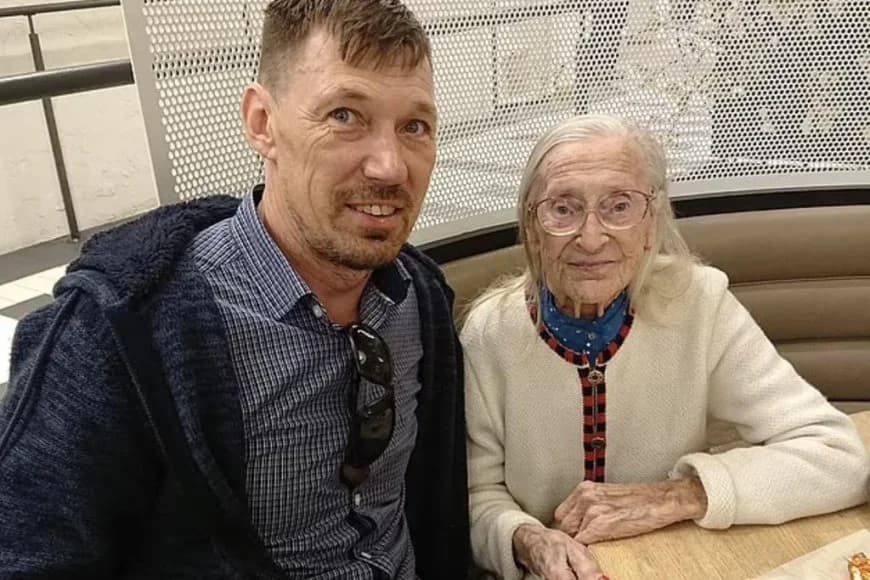 Man, 48, in love with old woman, 104, guessed he wants visa to stay in Australia