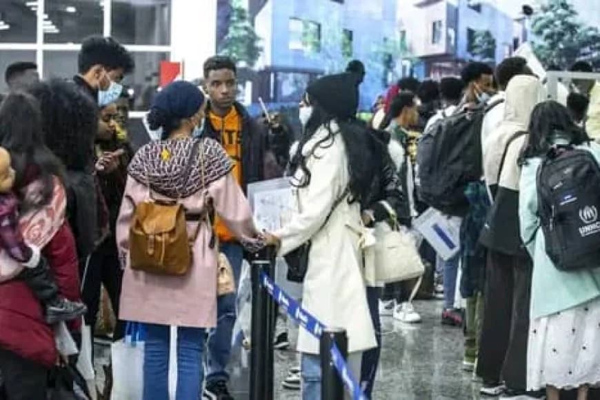 Rwanda welcomed 153 asylum seekers from Libya