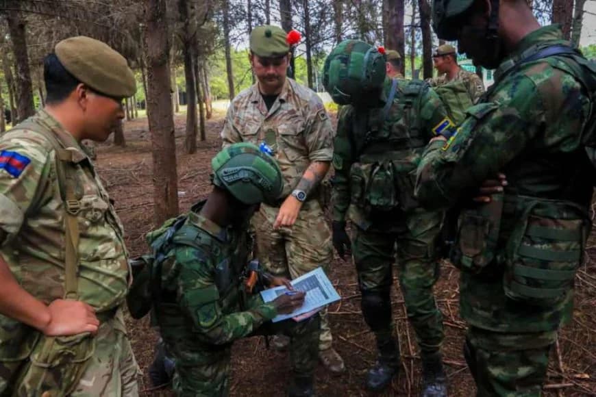 RDF joined over 23 countries in exercise justified accord