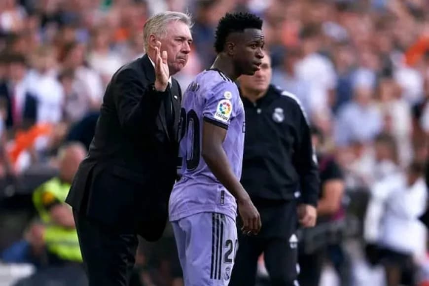 "La Liga ifite ikibazo gikomeye" Ancelotti agaruka ku irondaruhu ryakorwe Vinícius