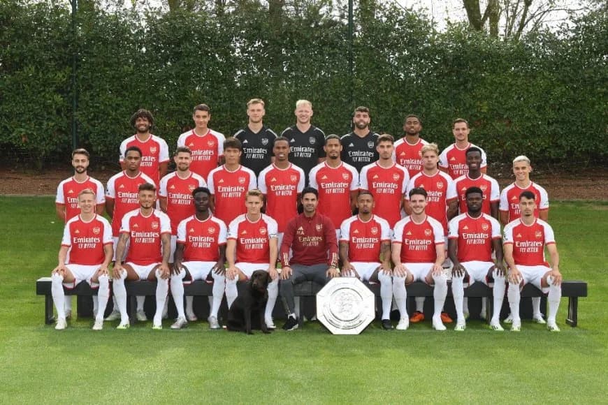 Arsenal yamuritse abakinnyi n'imbwa _AMAFOTO
