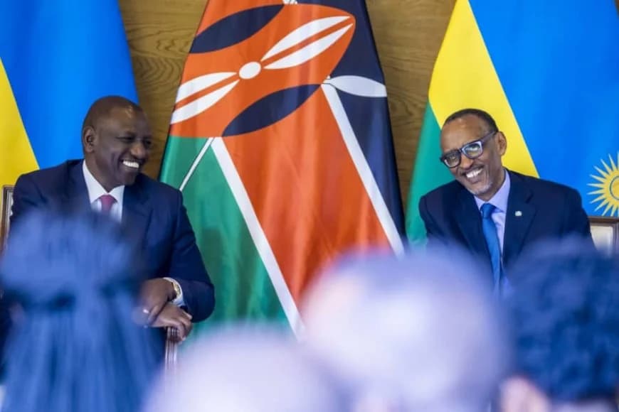 President Ruto commends Kagame for his resolute leadership