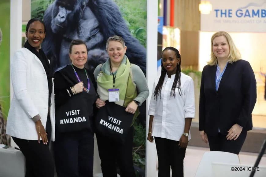 21 Rwandan tourism-related companies attended the exhibition in Germany