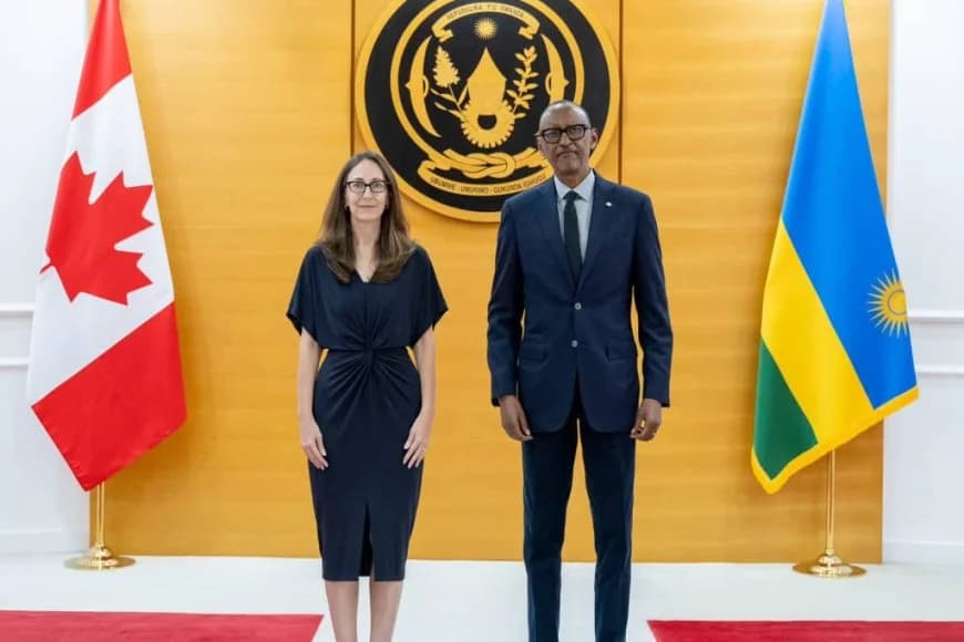President Kagame received letters of credence from three new envoys