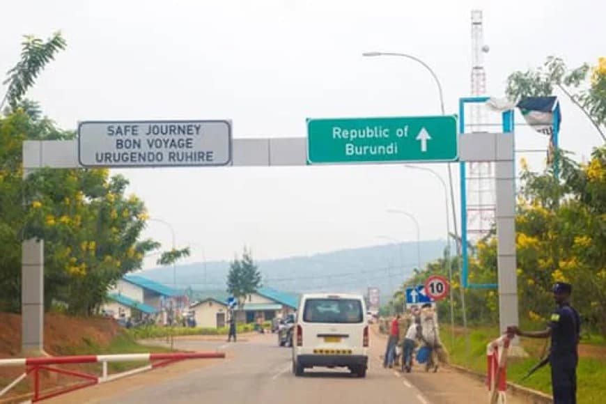 The border between Rwanda and Burundi was closed