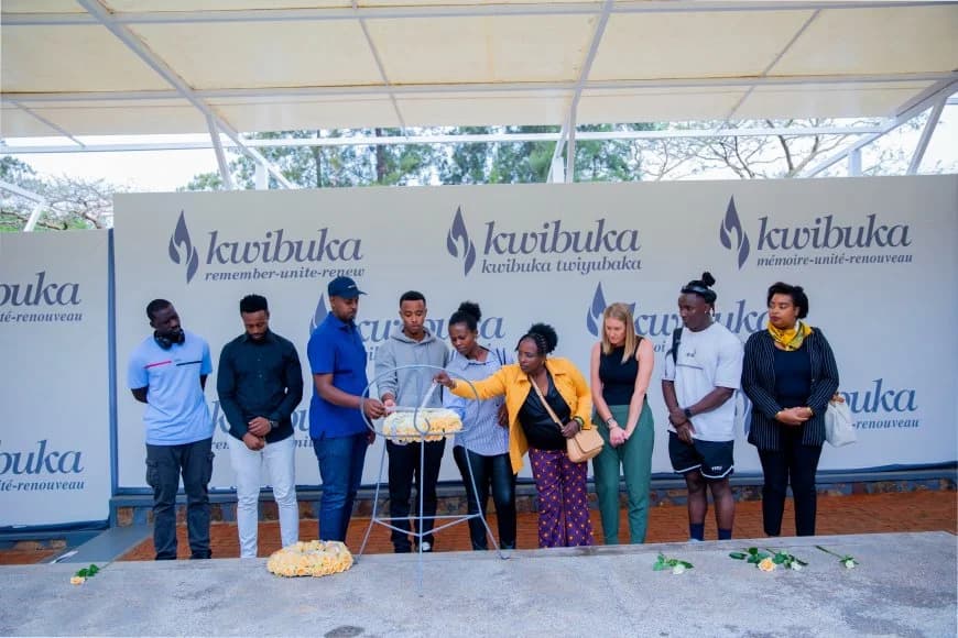 Urubyiruko rw'Abanyarwanda batuye muri Australia rwasuye urwibutso rwa Jenoside rwa Kigali rusobanurirwa amateka yaranze u Rwanda
