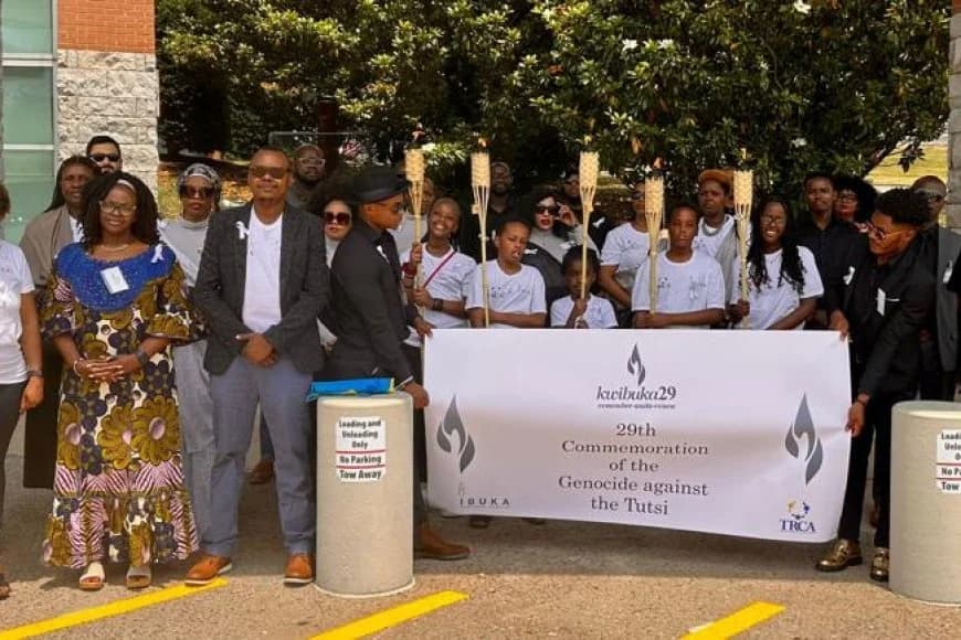 USA: Abanyarwanda n'inshuti zabo batuye Tennessee bibutse ku nshuro ya 29 Jenoside yakorewe Abatutsi