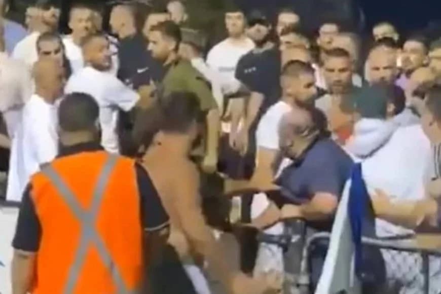 Melbourne: Football match postponed after chaos