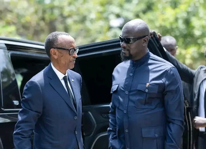 Kagame, Guinea President hold a tête-à-tête meeting