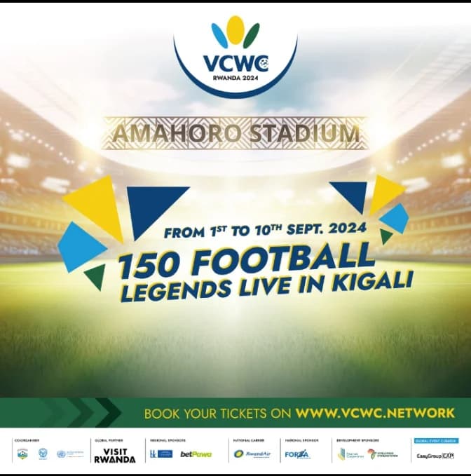 150 football legends to participate in Veteran Clubs World Championship in Kigali