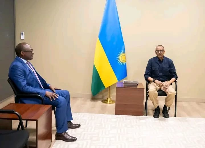 President Kagame Meets Dr. Richard Mihigo, Rwanda’s Candidate for WHO Regional Director for Africa
