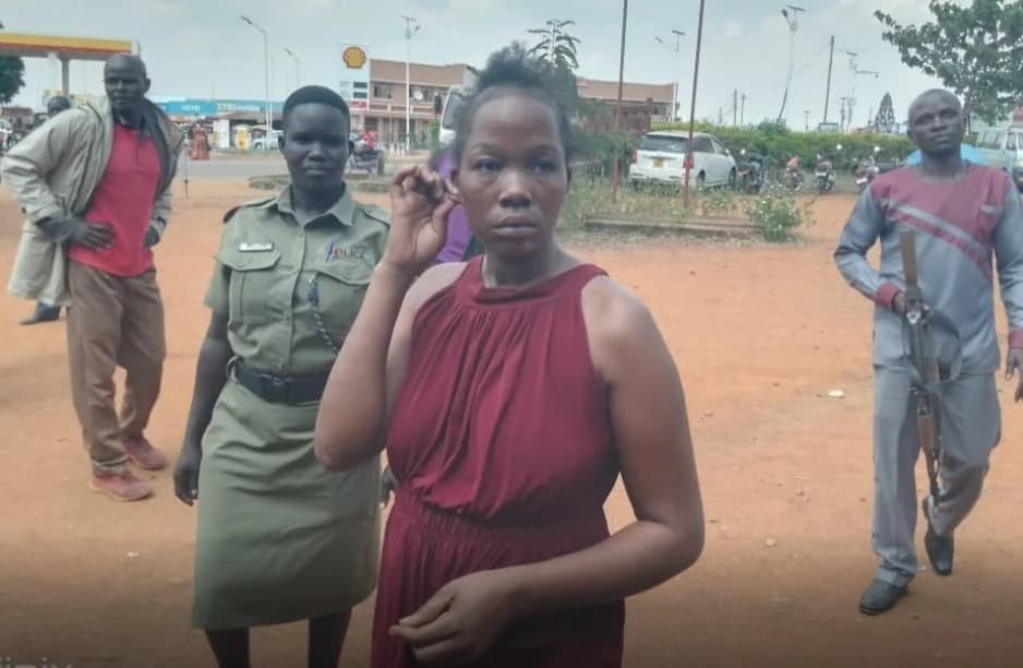Uganda Polisi yafunze umugore wakase umugabo igitsina