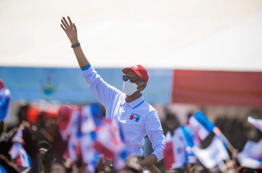 Paul Kagame yasoreje ibikorwa byo kwiyamamaza i Gahanga