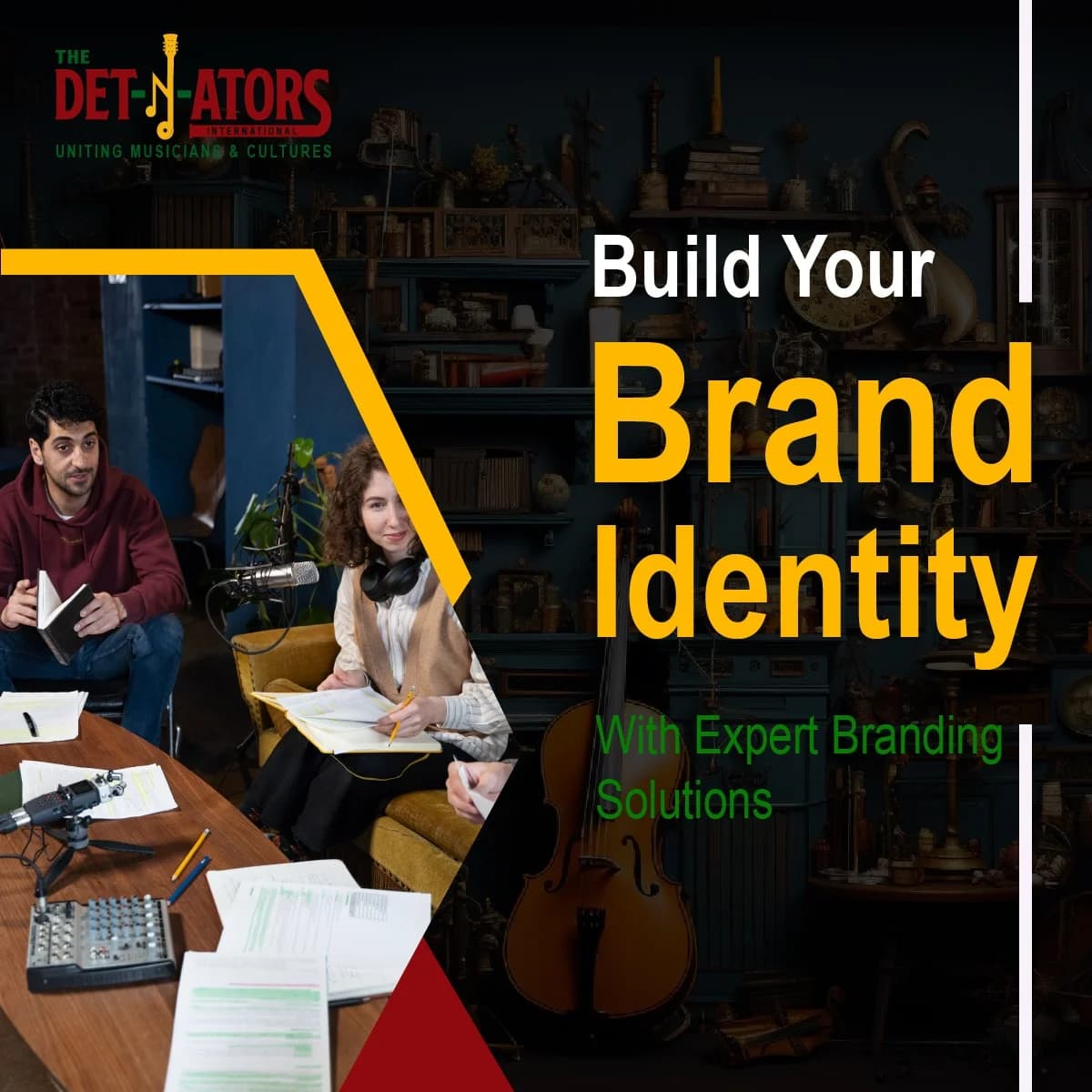 The Det-n-ators International: Premier Music Promotion and Web Development Services