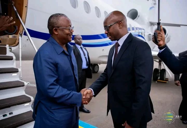 President of Guinea-Bissau, Umaro Sissoco Embaló, Arrives in Kigali for President Paul Kagame's Inauguration