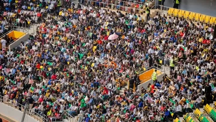 Thousands Gather at Amahoro Stadium for President Paul Kagame's Inauguration Ceremony