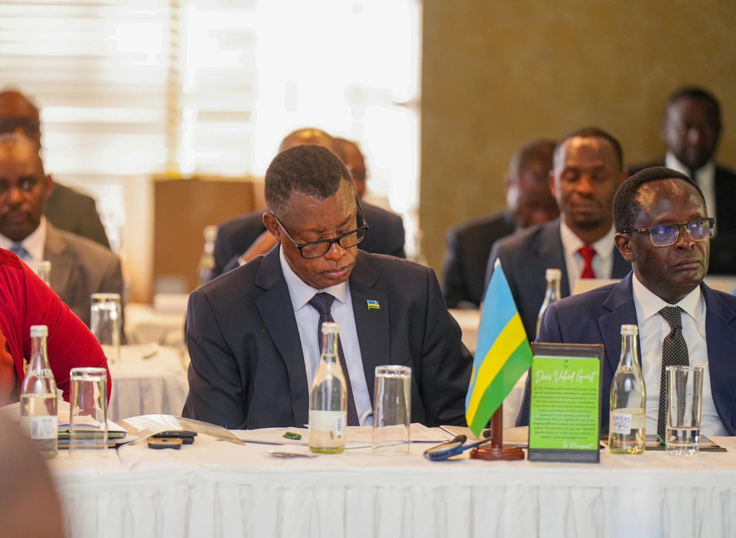 Minister Kabarebe Chairs 54th Extra Ordinary Meeting of EAC