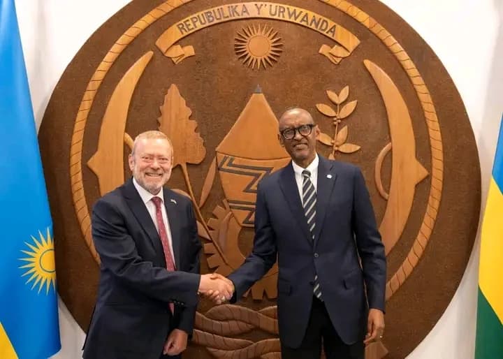 President Kagame Receives UK Minister of State for Africa
