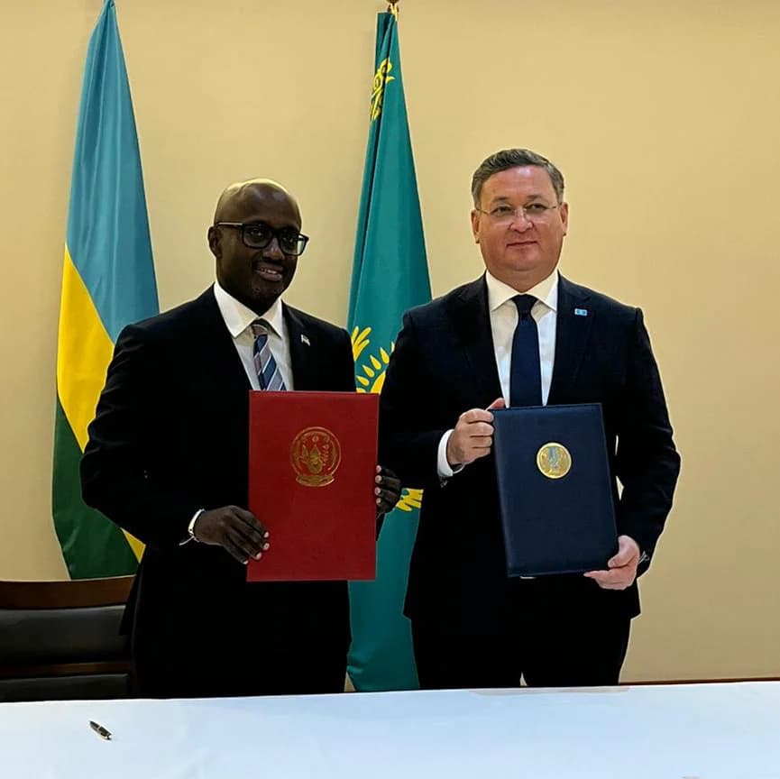 Rwanda, Kazakhstan ink visa-free deal