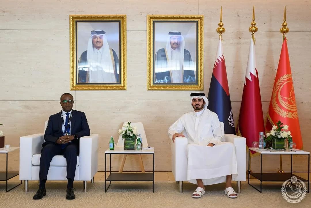 Interior Minister Dr. Biruta, Qatar Counterpart Discuss Security Cooperation