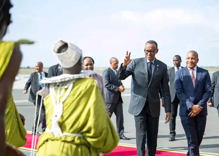 President Kagame in Arusha for EAC Summit
