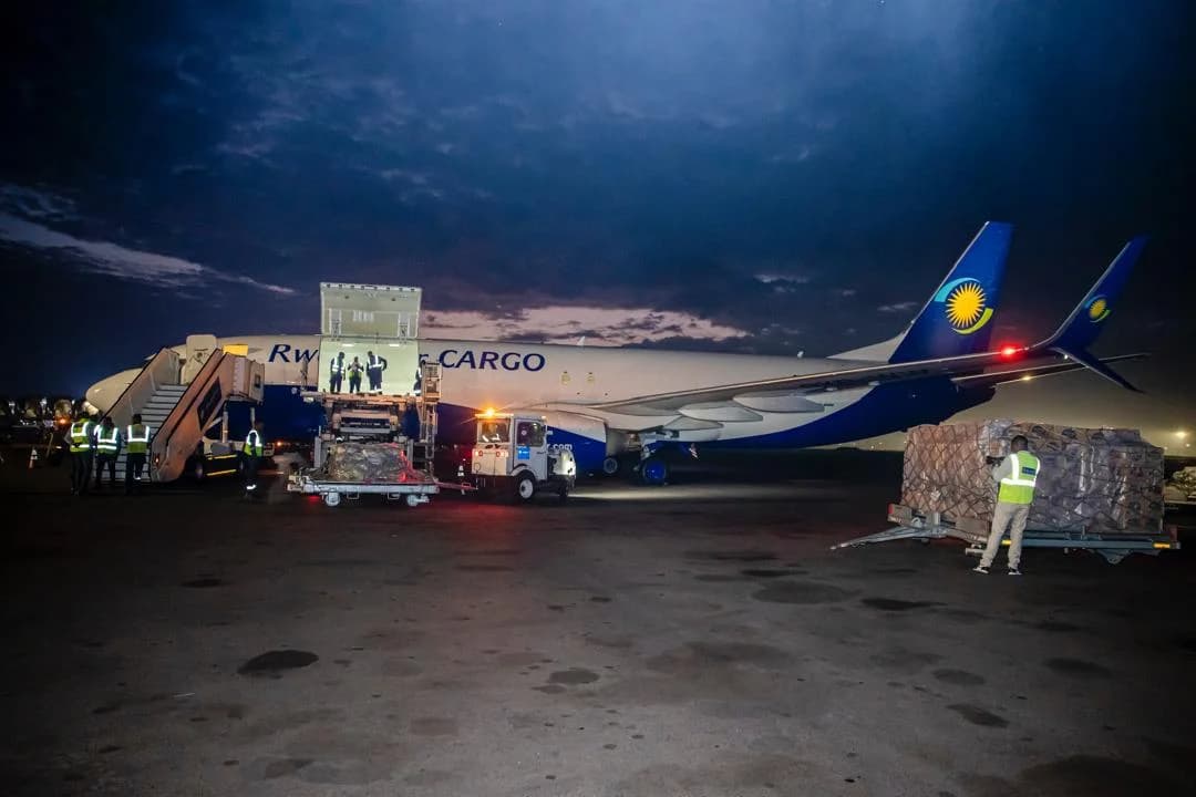 Rwanda Delivers Humanitarian Aid to Gaza