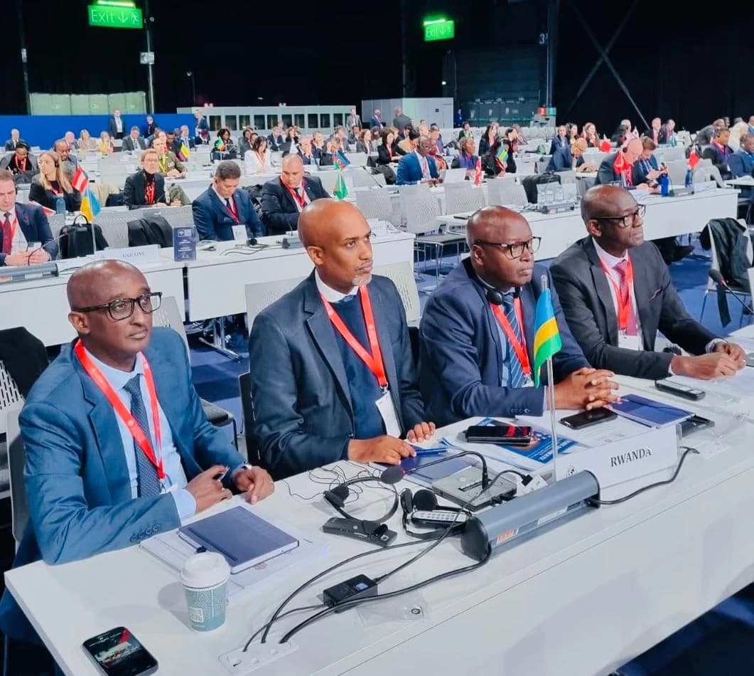 Rwandan delegation attends Interpol General Assembly in Glasgow