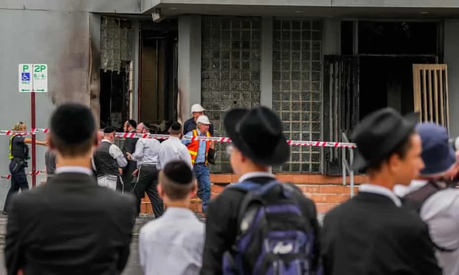 Synagogue Fire in Ripponlea Declared Likely Terrorist Attack: Counter-Terrorism Investigation Launched