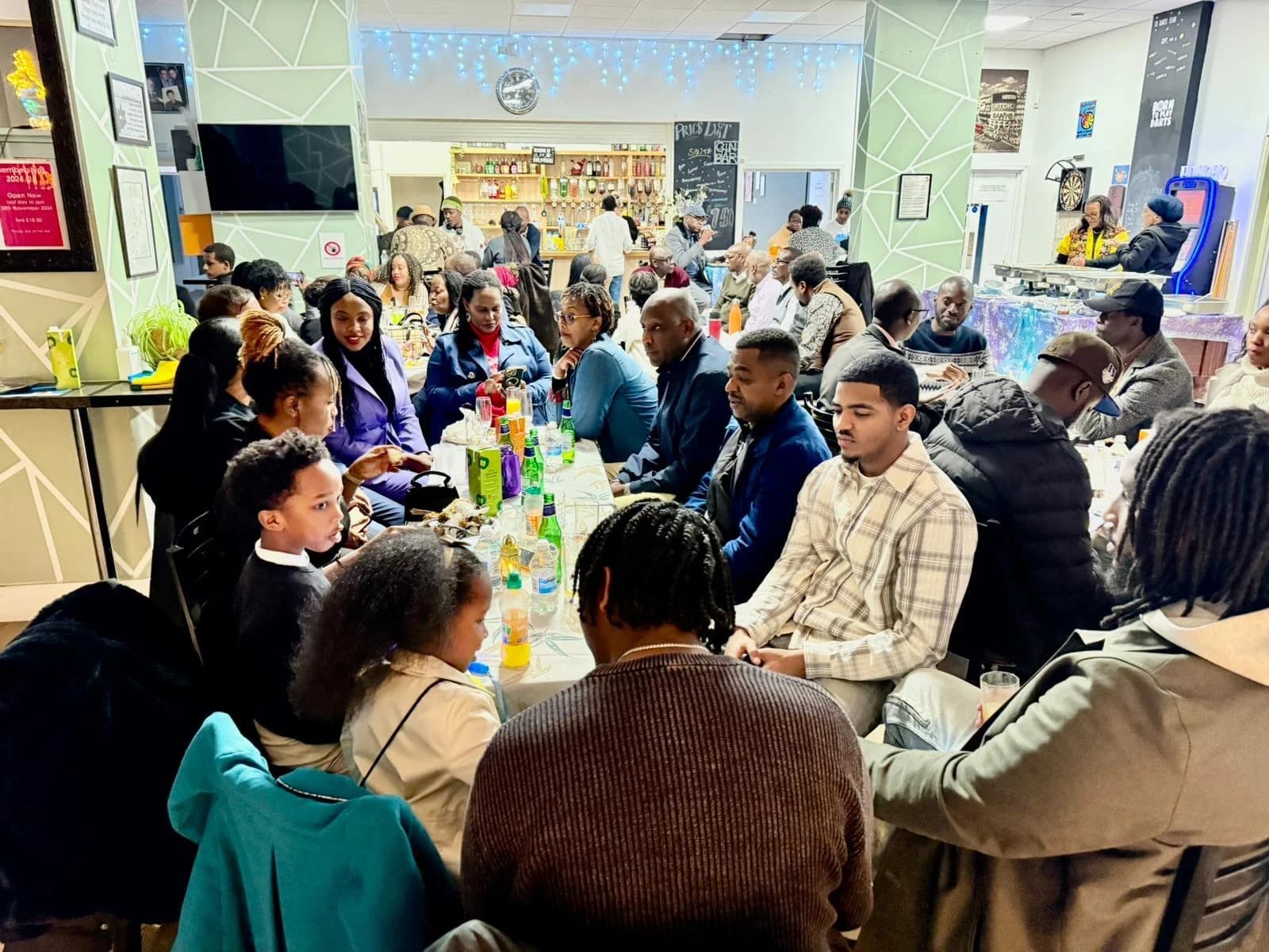 Rwandans in London Gather for Christmas Party