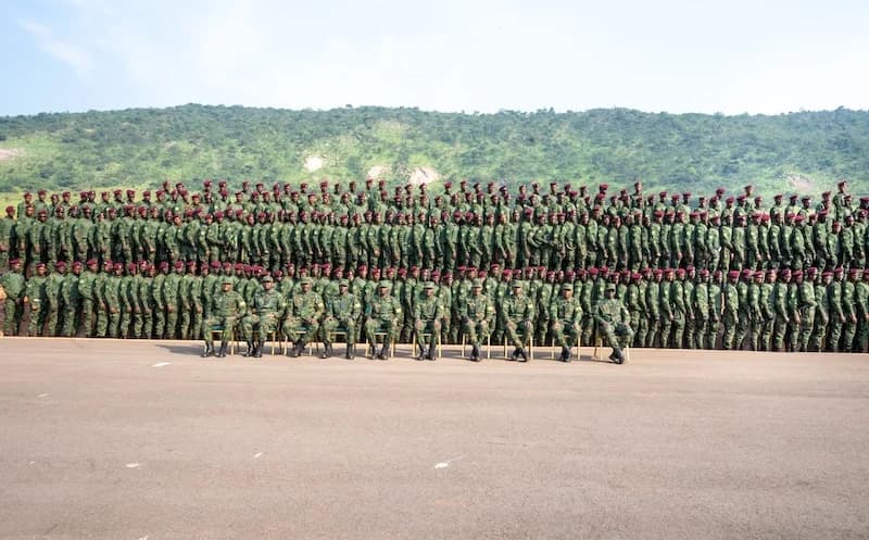 Rwanda Defence Force Commissions 531 New Special Operations Personnel