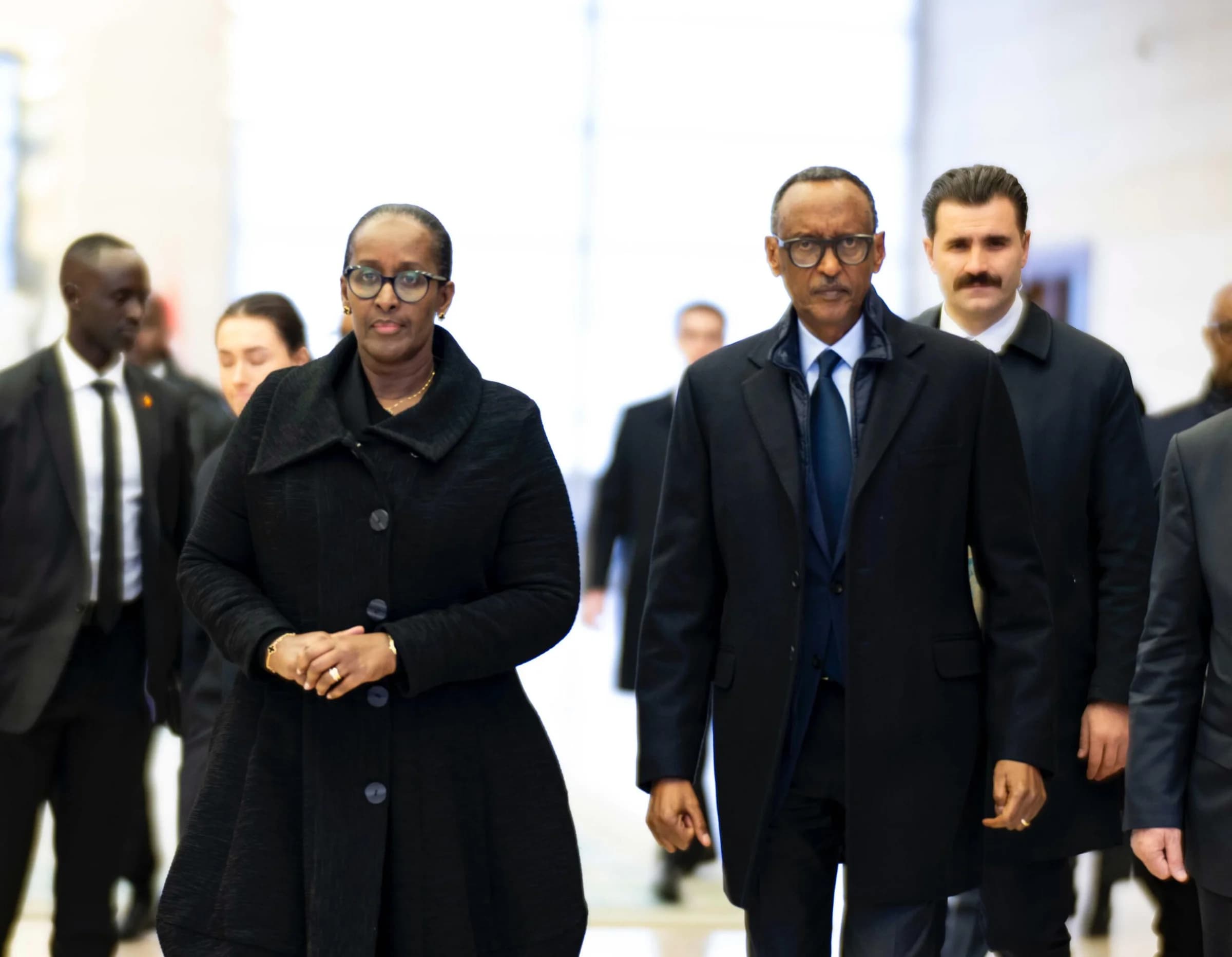 President Kagame, First Lady in Ankara for Official Visit