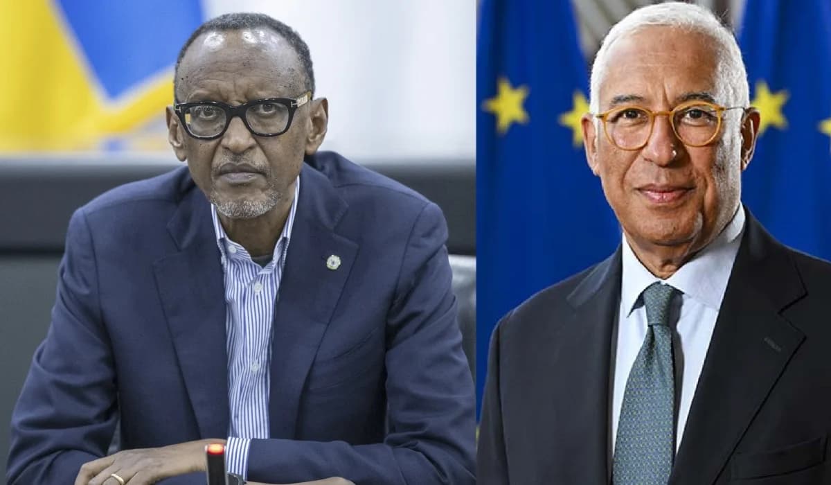 President Kagame, EU Council President Discuss Situation in DRC, Cooperation