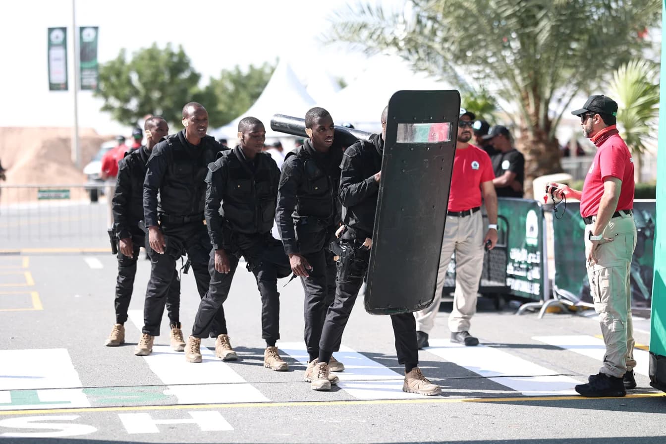 Rwanda National Police participates in UAE SWAT Challenge