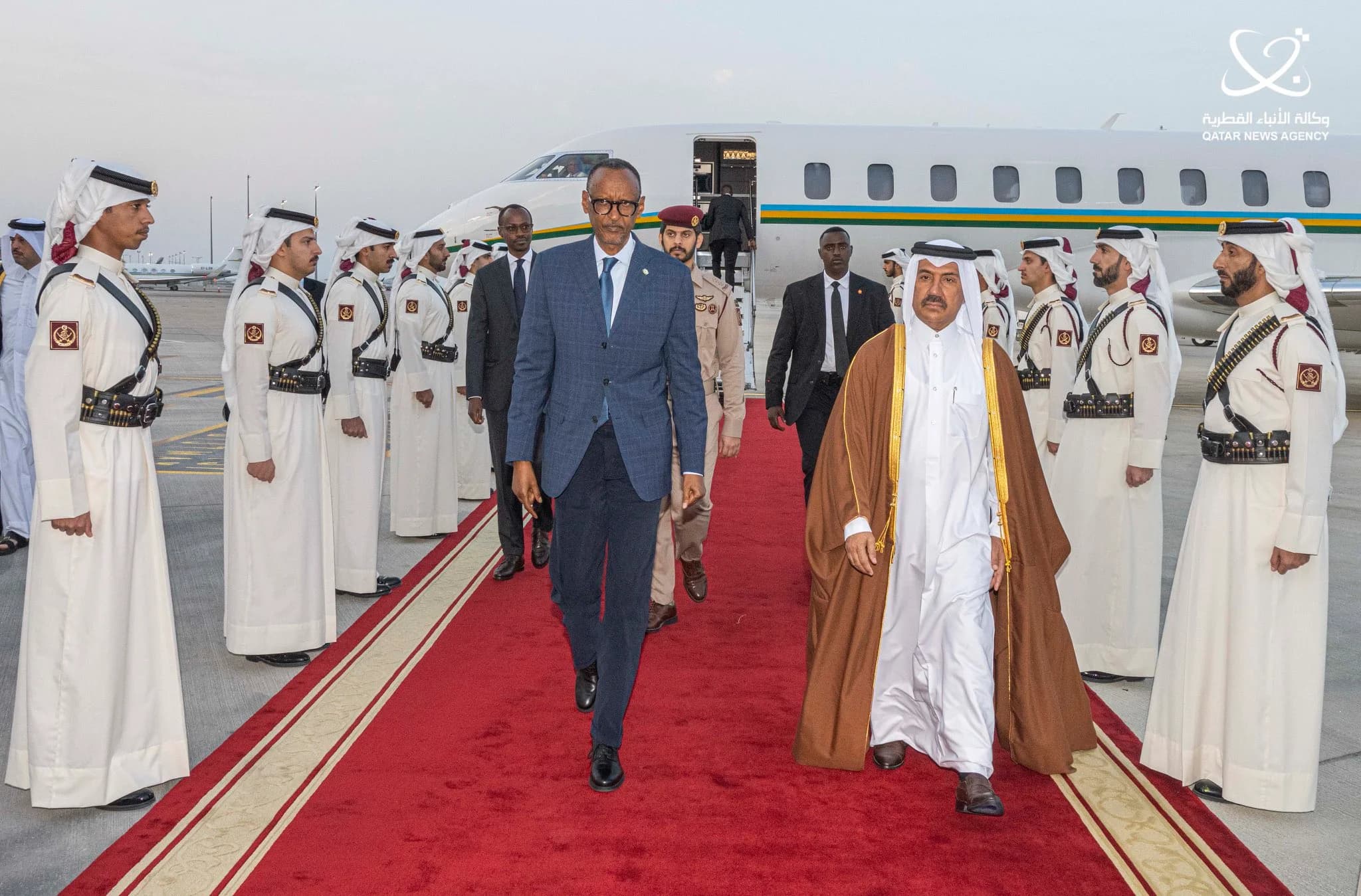 President Kagame in Qatar for a Working Visit