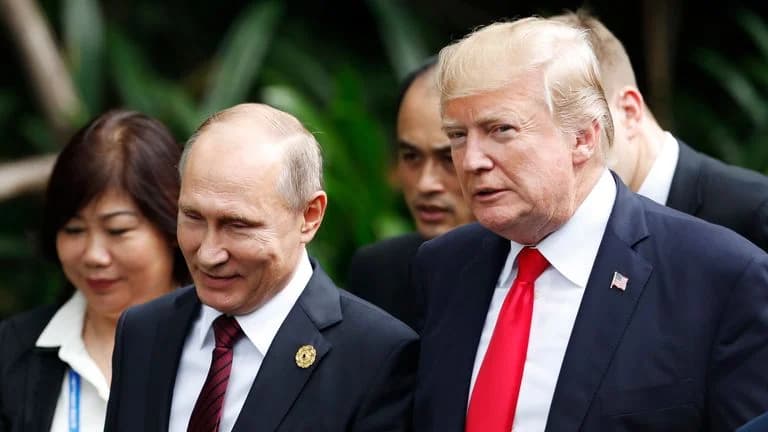 Trump Turns Up the Heat on Putin: Threatens Harsh Tariffs Over Ukraine War