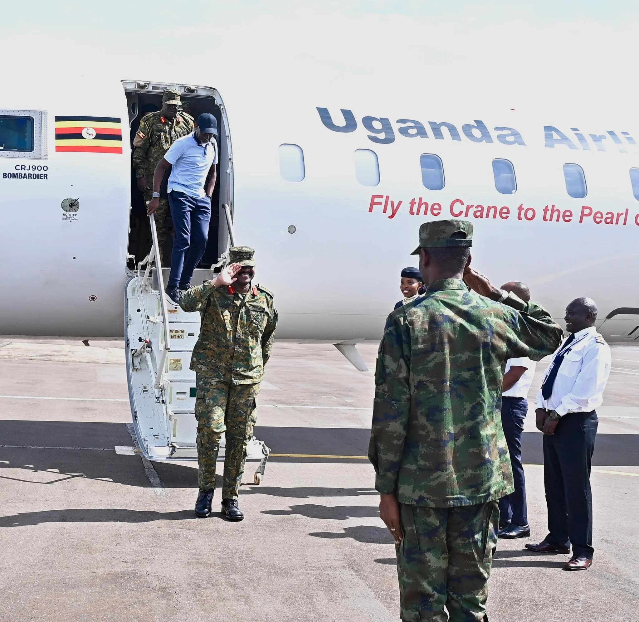 Gen Muhoozi in Rwanda