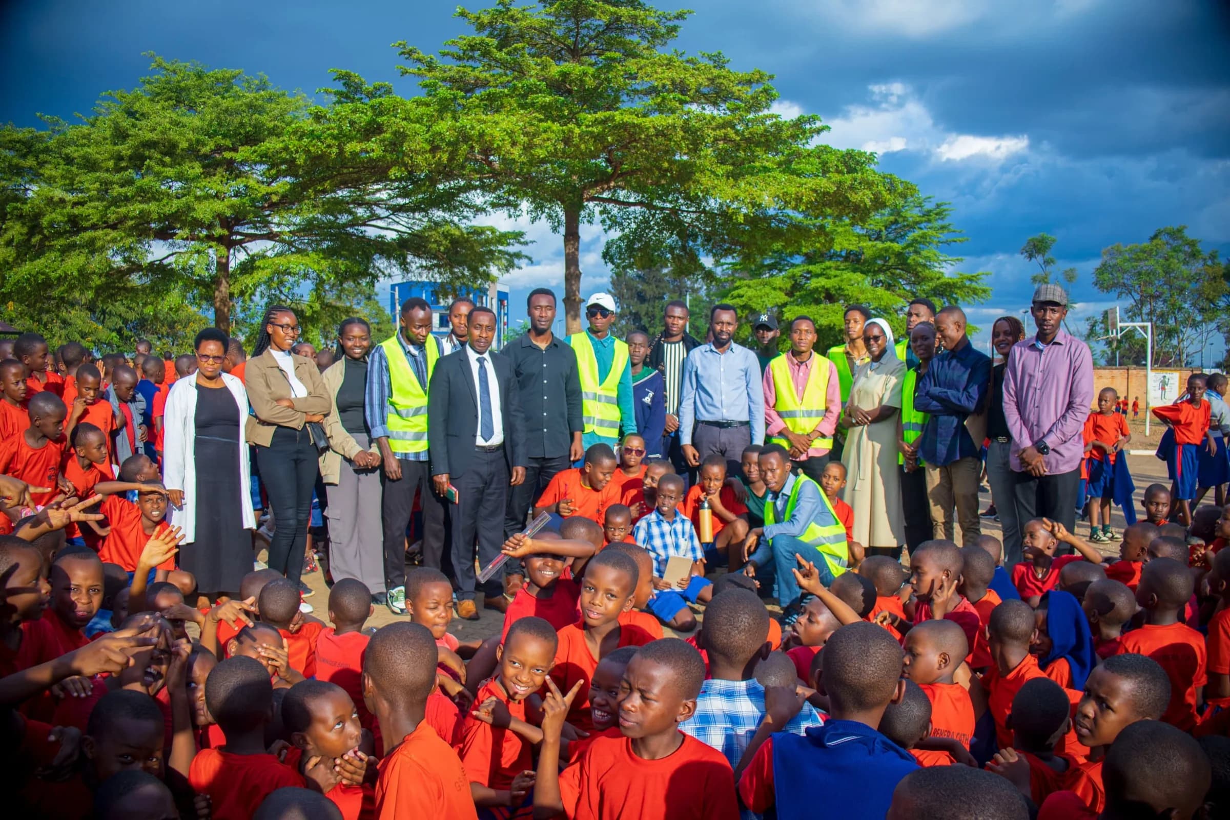 University Students Champion Environmental Awareness at G.S Remera Catholique