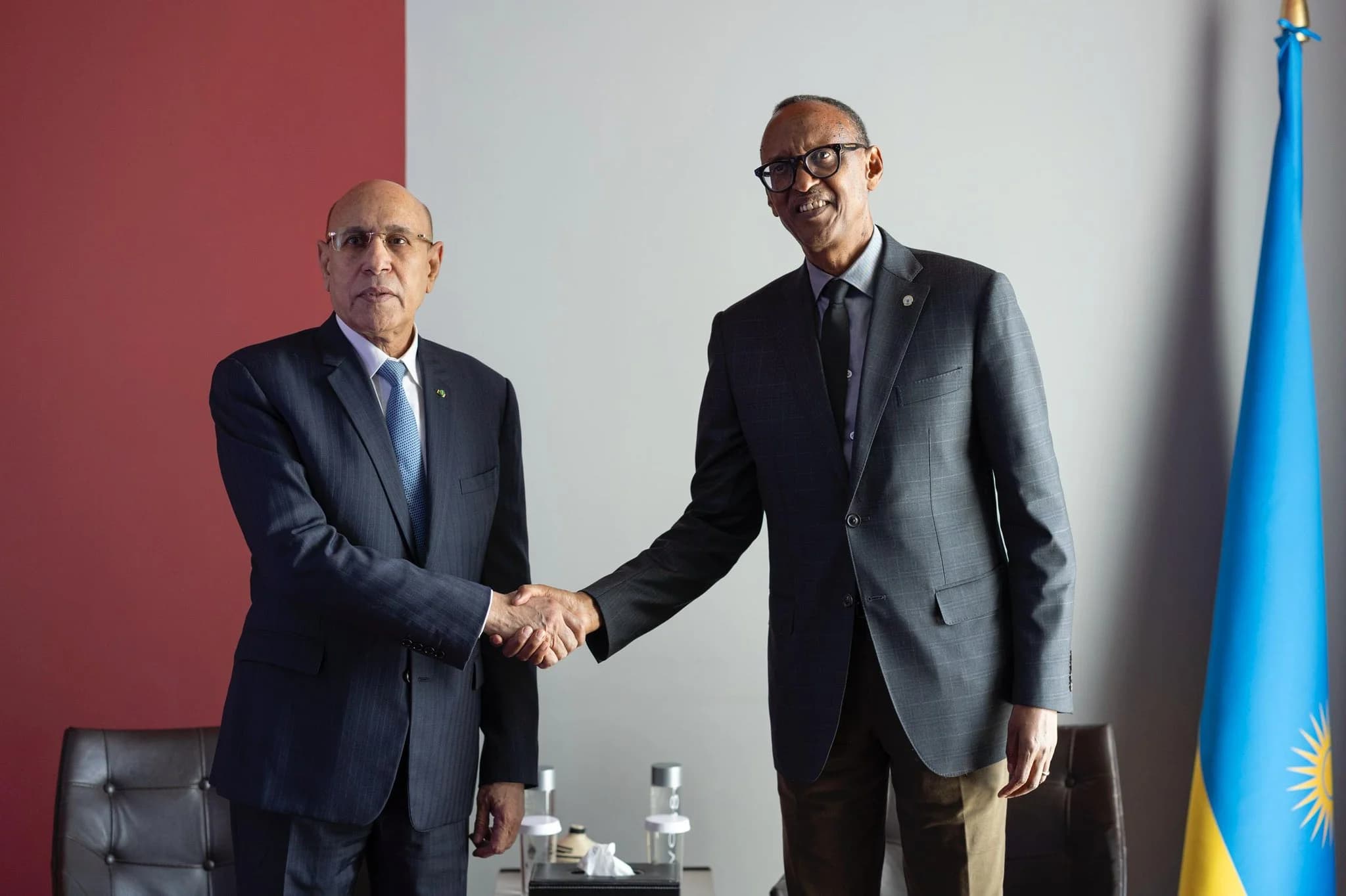 President Kagame discusses relations with Ouattara of Côte d’Ivoire and Mohamed Ould Ghazouani of Mauritania