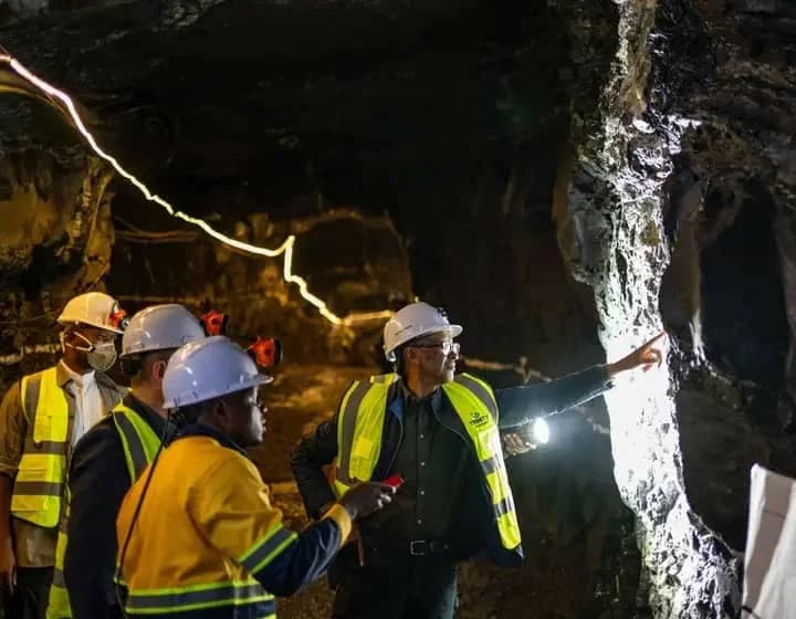 Images: President Kagame Visits Africa’s Leading Wolfram Mining Site in Rulindo District