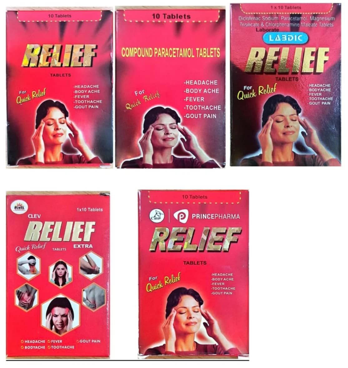 Rwanda FDA suspends all Relief tablets