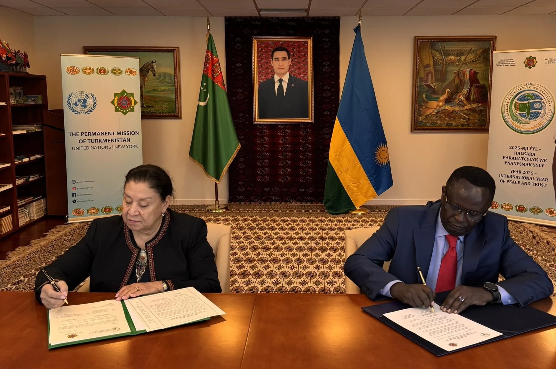 Rwanda, Turkmenistan establish diplomatic relations