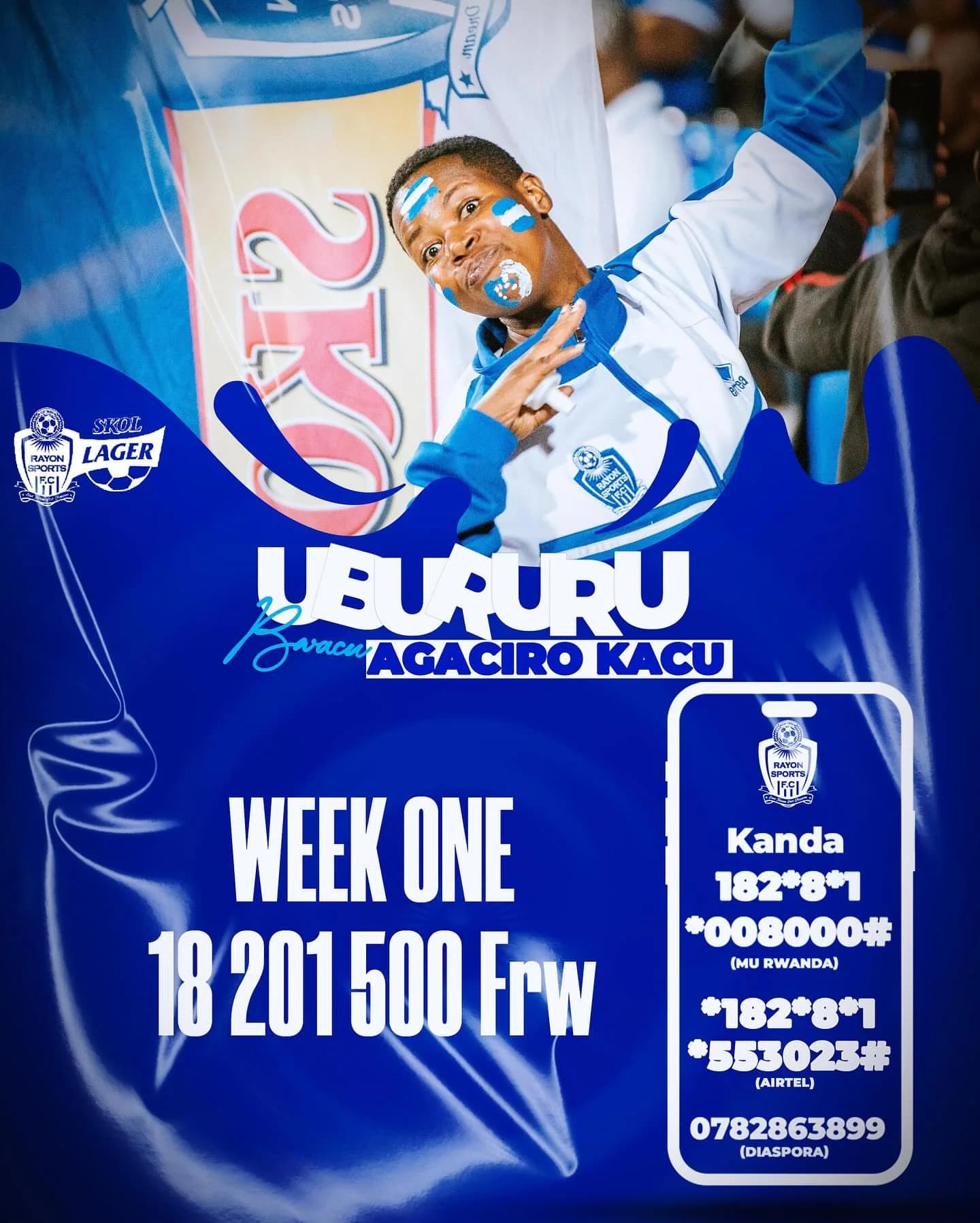 Rayon Sports Wraps Up First Week of Fan Fundraising as ‘Rayon Day’ Approaches