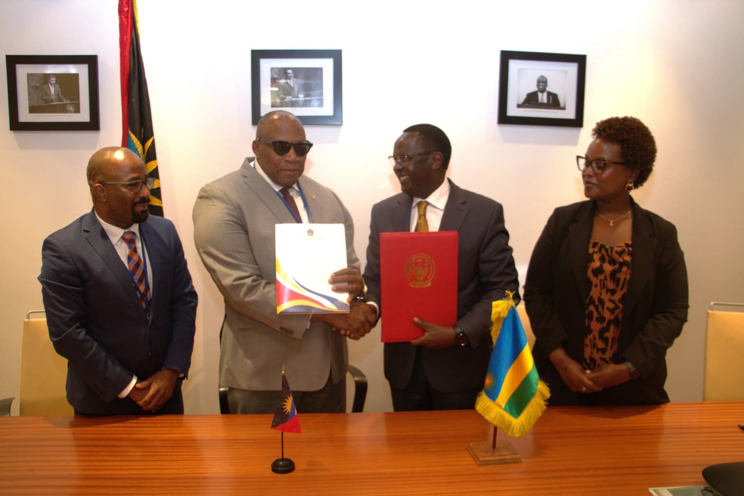 Rwanda, Antigua and Barbuda sign bilateral cooperation agreements