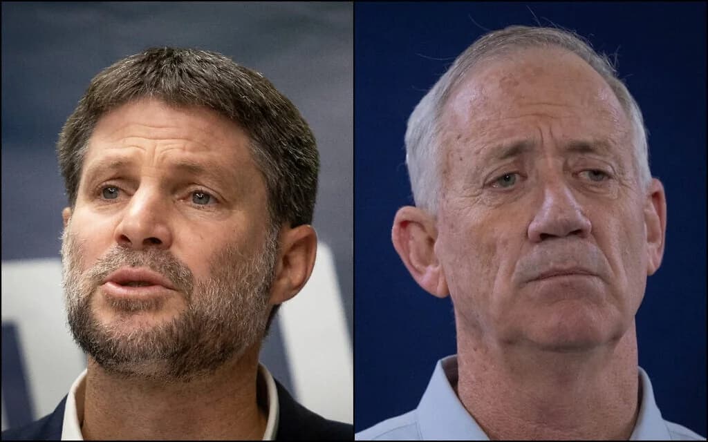 Israeli Finance Minister to resign if Netanyahu accepts ceasefire, as Gantz weighs return to government