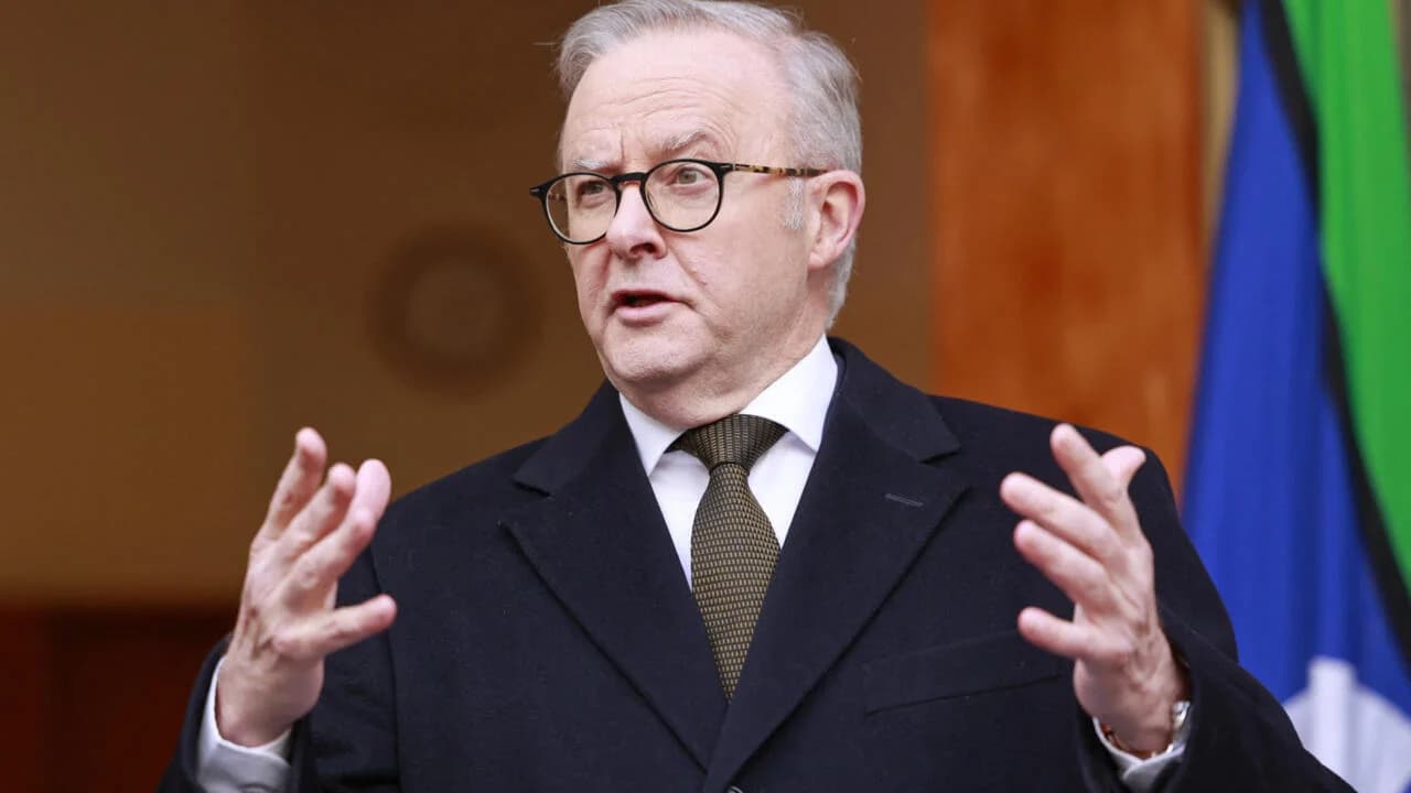 Australia recognises Palestine as an independent state