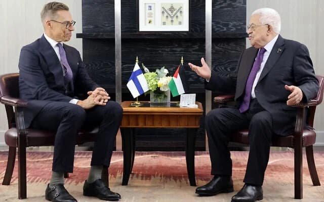 Finland backs UN declaration pushing for two-state solution to Israeli-Palestinian conflict