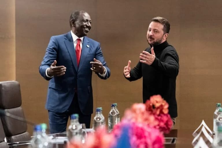 President Ruto requests Zelensky to release kenyans detained in Ukraine