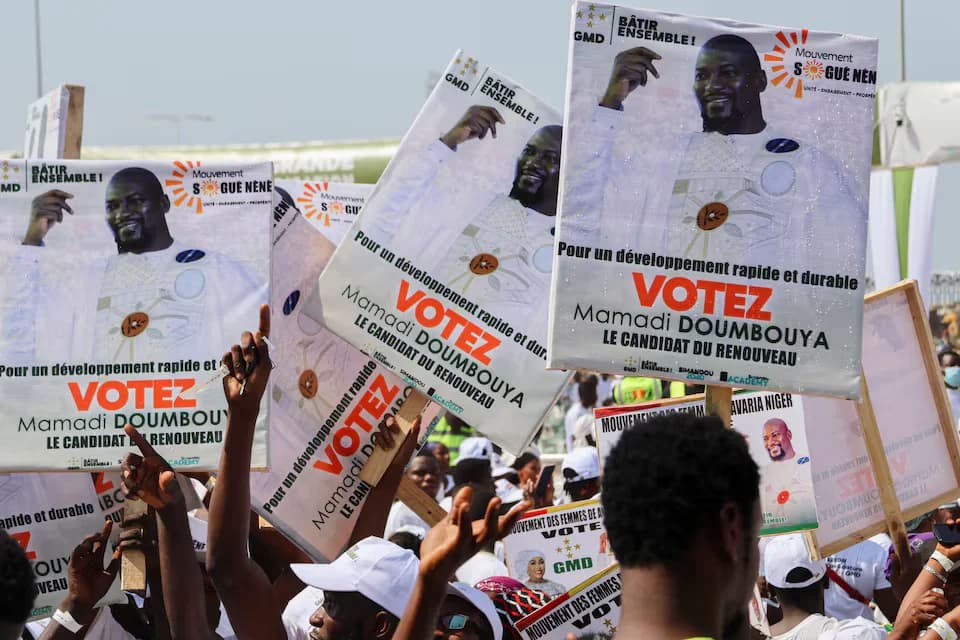 Doumbouya poised to consolidate power as Guinea votes in Presidential election
