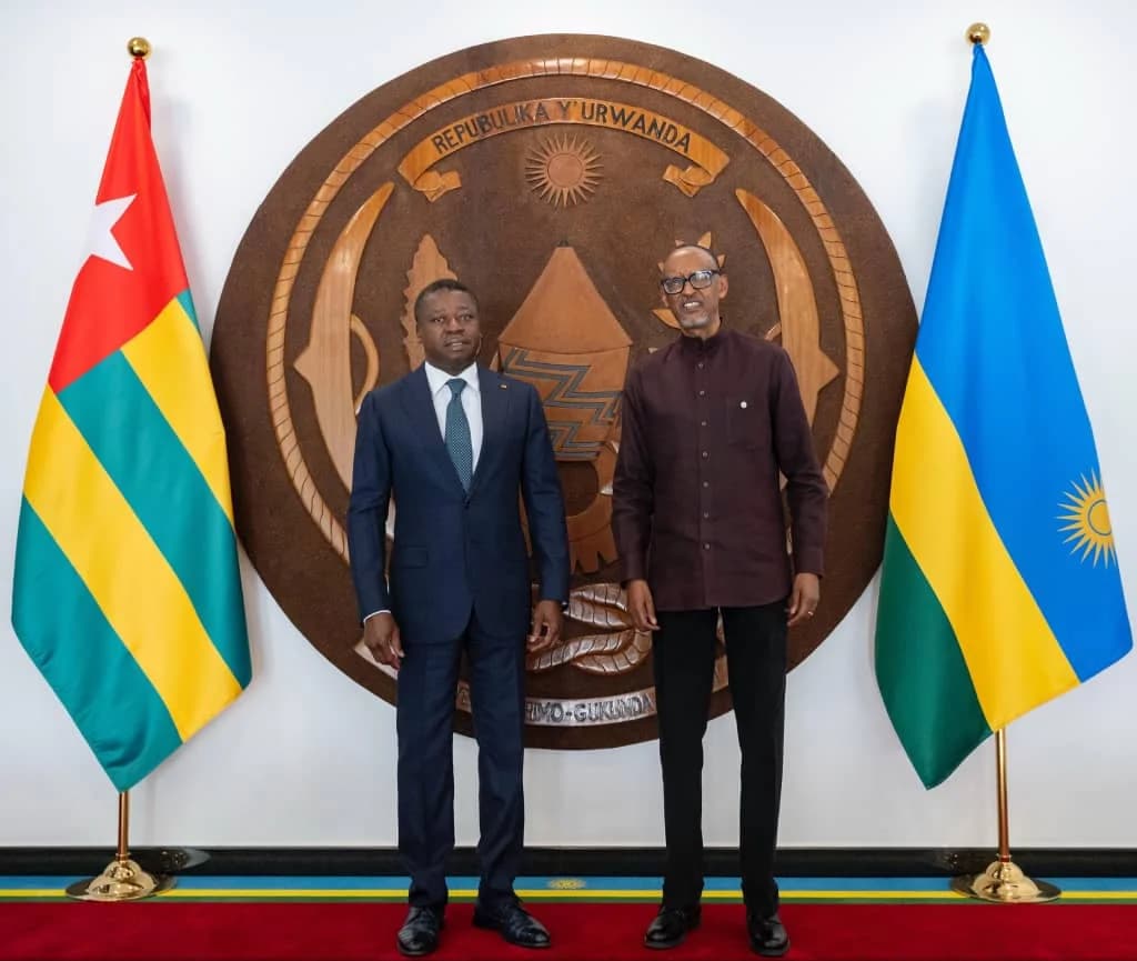 President Kagame holds high-level talks with Togo’s president Faure Gnassingbé
