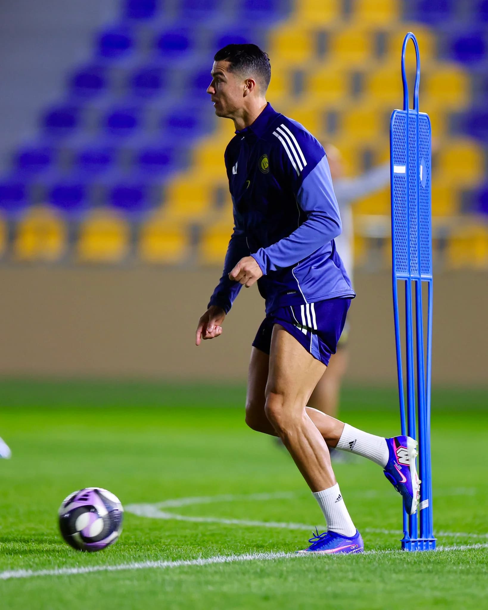 Ronaldo back on the training ground after miss sparks debate